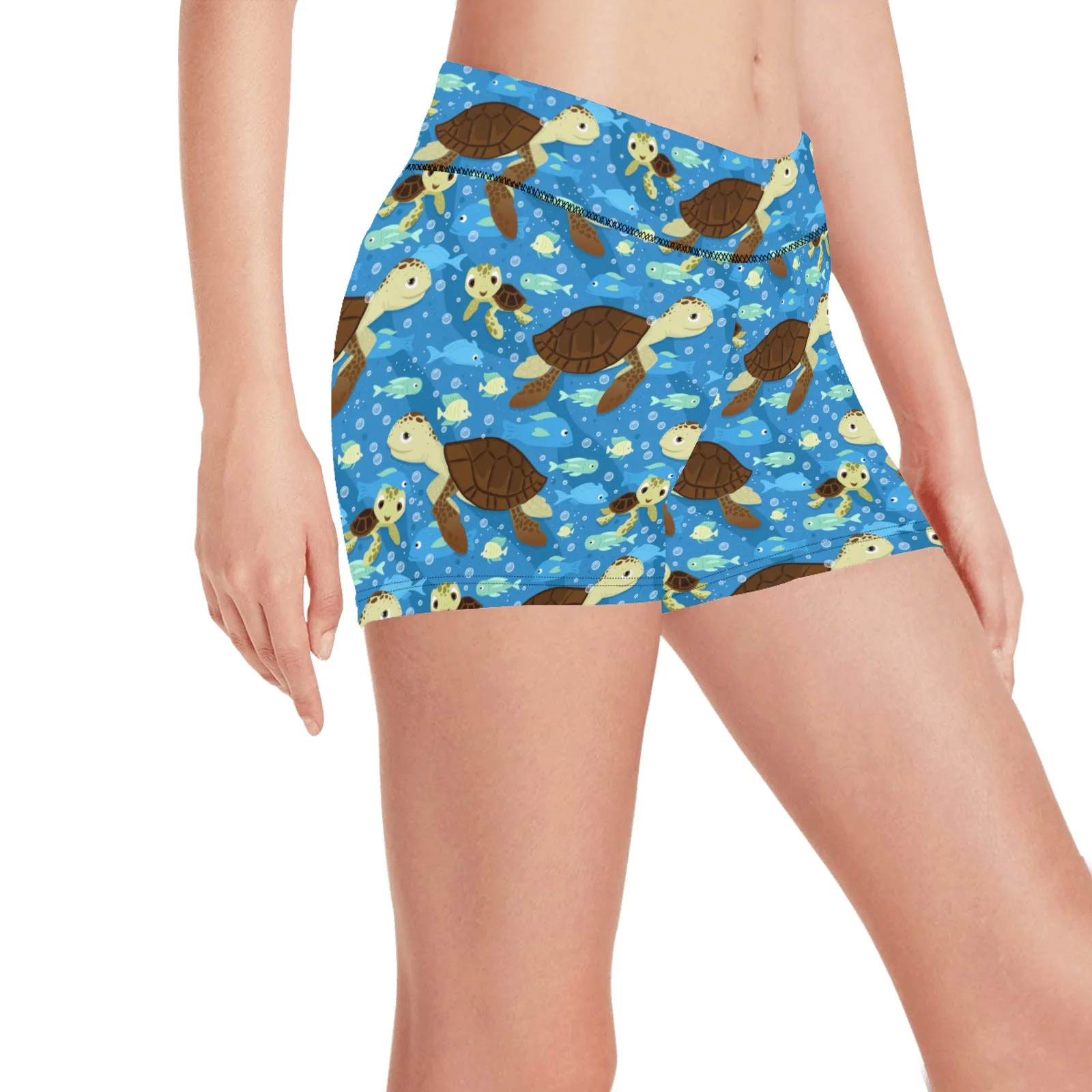 Turtle Bud Short Leggings