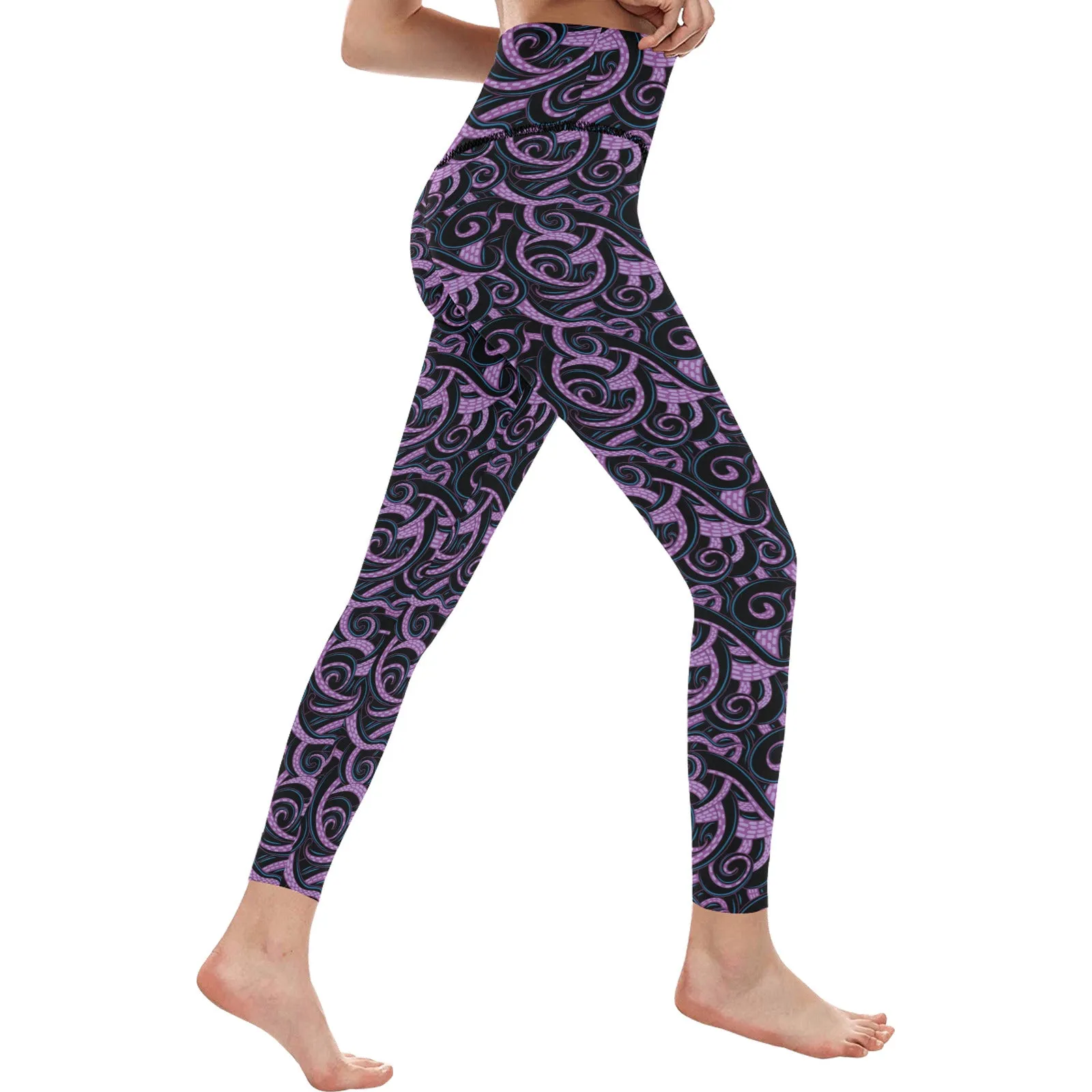 Ursula Tentacles Women's Athletic Leggings