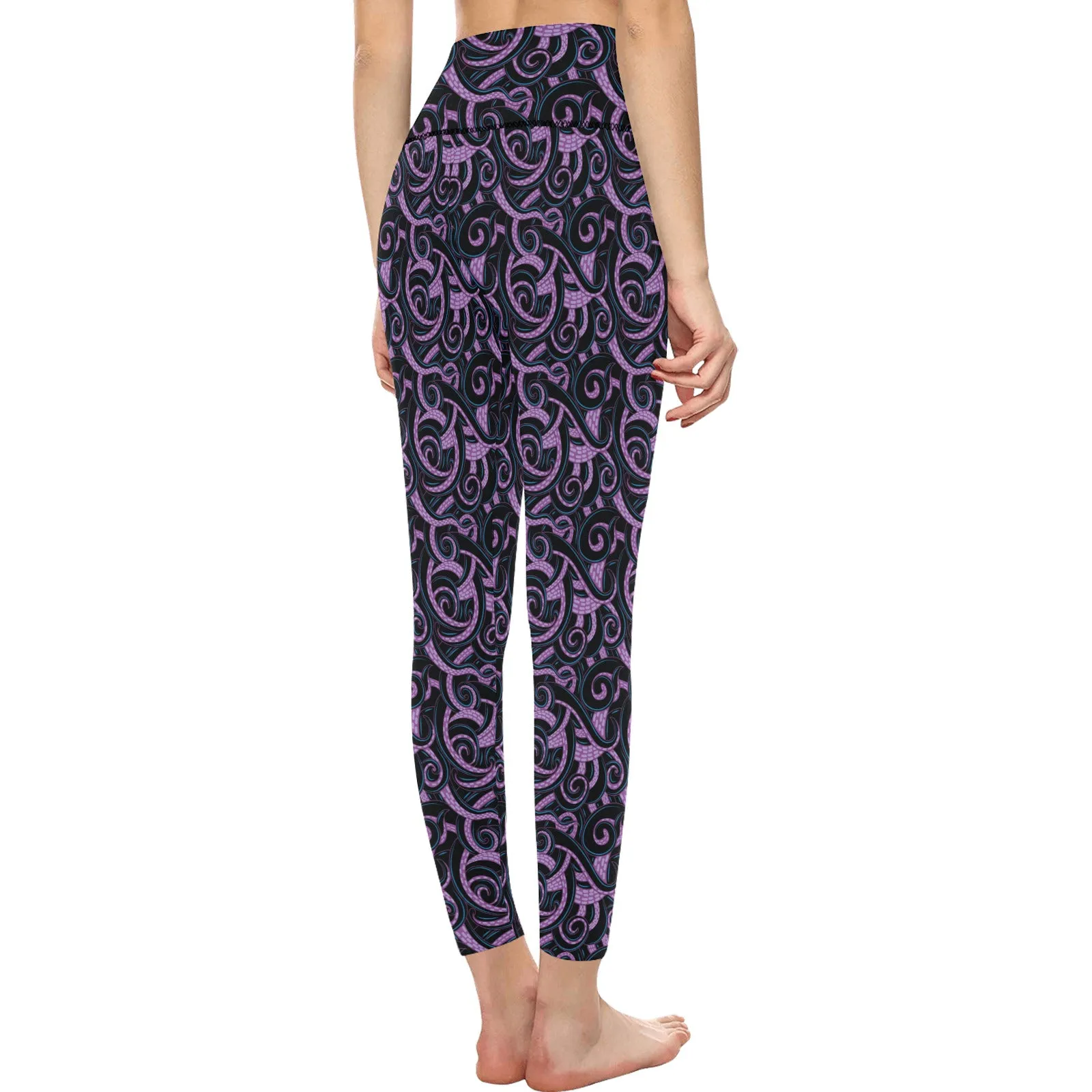 Ursula Tentacles Women's Athletic Leggings