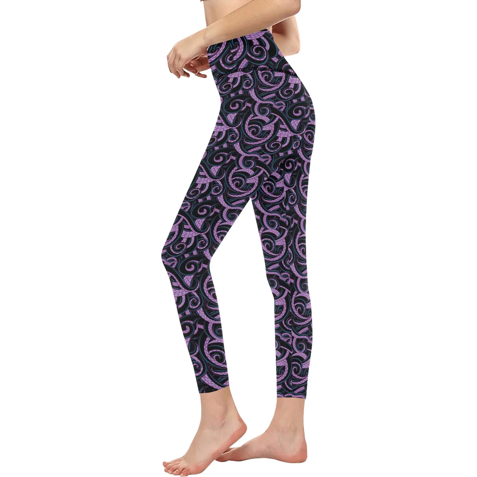 Ursula Tentacles Women's Athletic Leggings