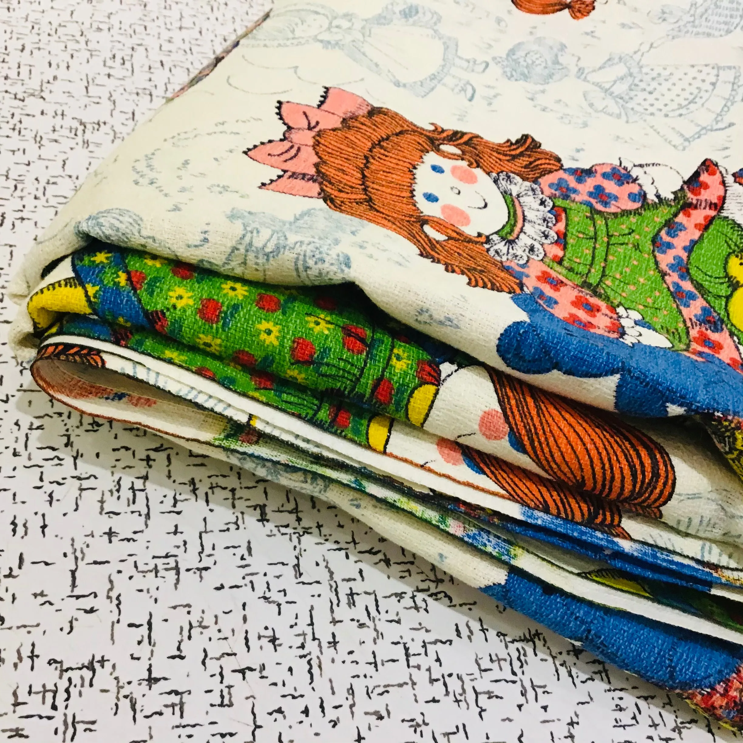 Vintage Children’s Fabric