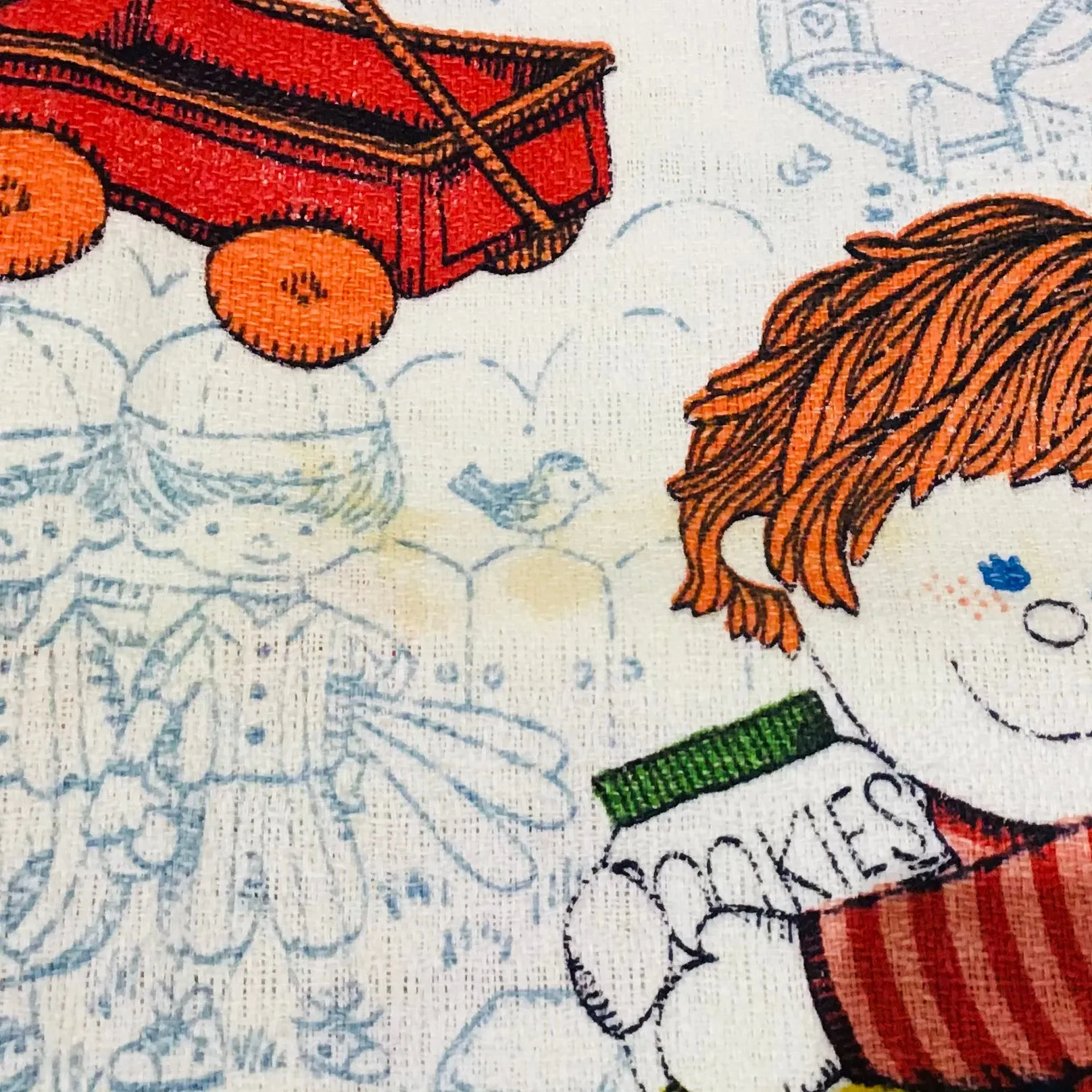 Vintage Children’s Fabric