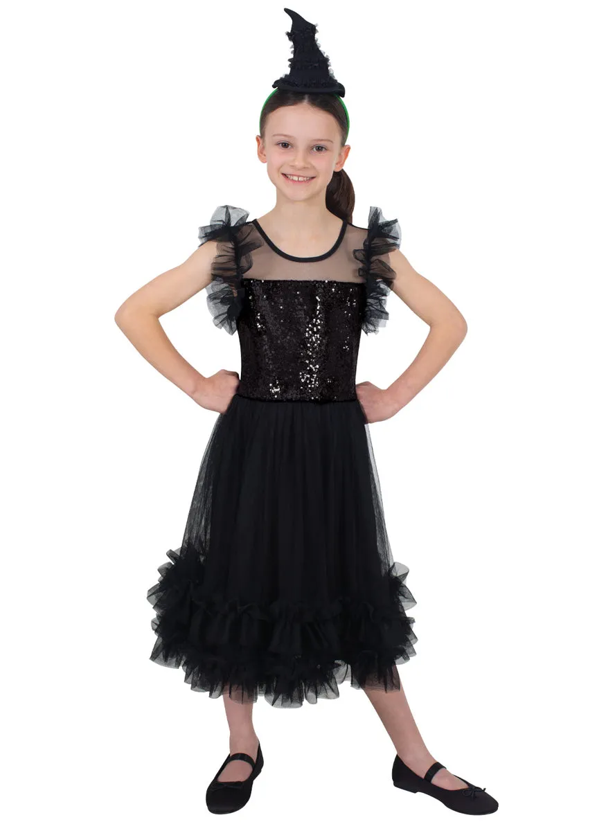 Wicked Deluxe Girls Elphaba Witch Costume