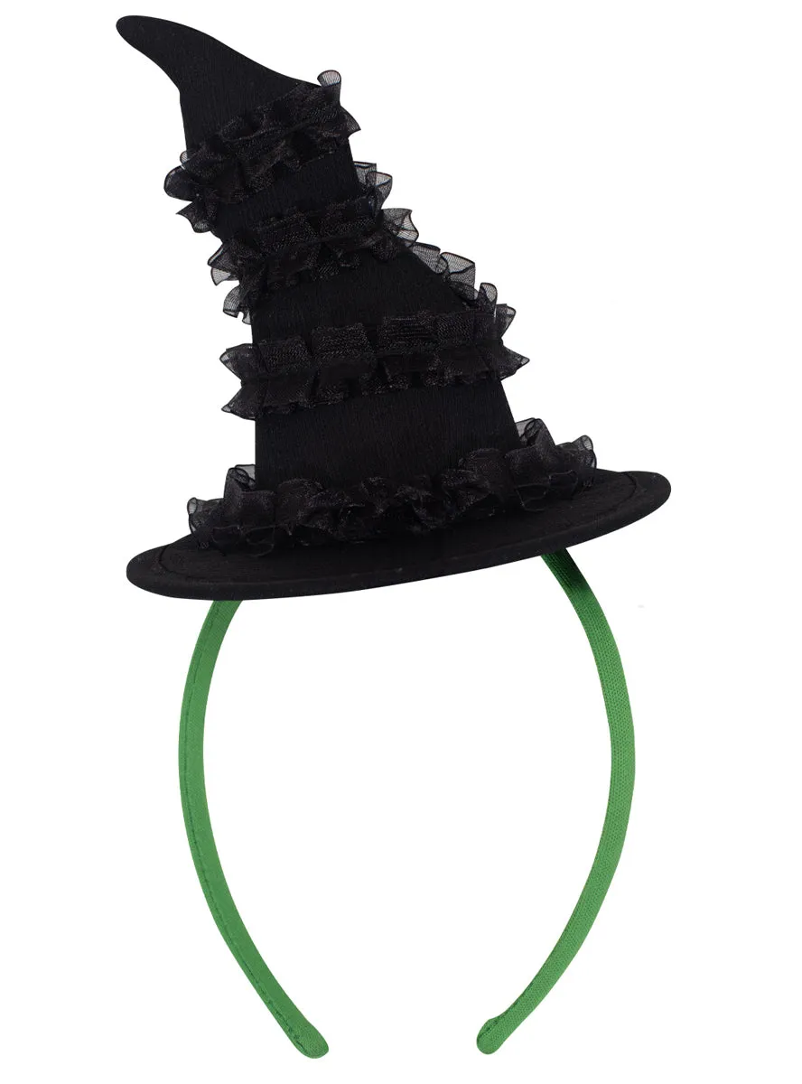 Wicked Deluxe Girls Elphaba Witch Costume