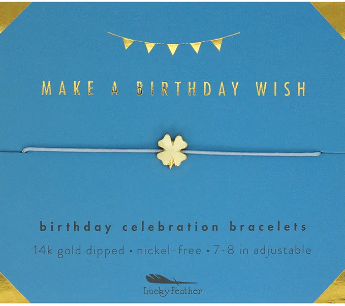 Wish Birthday bracelet