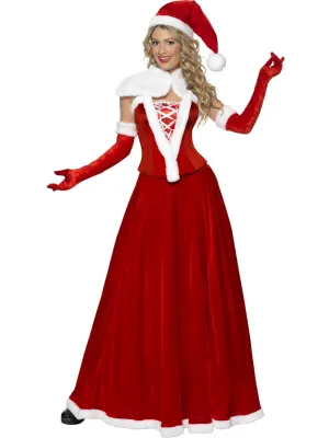 Womens Costume - Luxury Miss Santa